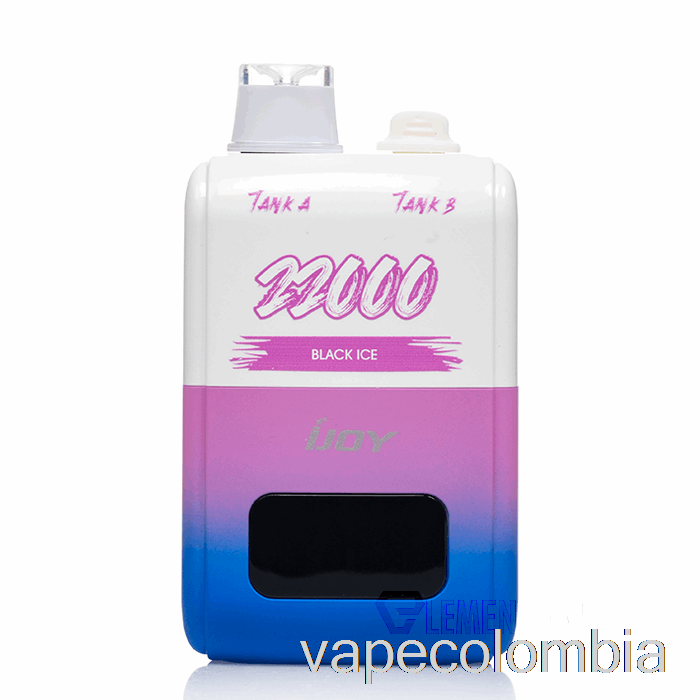Vape Recargable Ijoy Sd22000 Desechable Hielo Negro